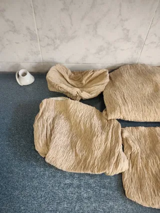 Funda sofá relax beige tela