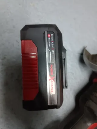 Amoladora Radial Batería y Cargador