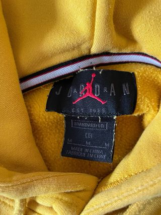 Sudadera Jordan Amarilla Talla M