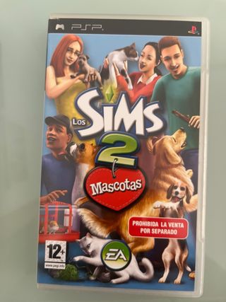 Lote 5 Juegos PSP: Eyepet, Sims 2, F1 2009, Crash,