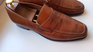 Mocassini in pelle marrone - Taglia 43.5