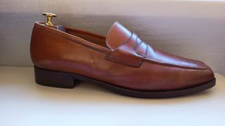 Mocassini in pelle marrone - Taglia 43.5