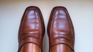 Mocassini in pelle marrone - Taglia 43.5