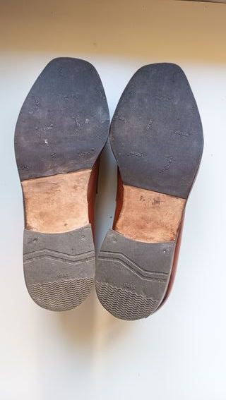 Mocassini in pelle marrone - Taglia 43.5