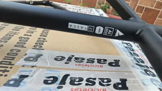 Cuadro Bicicleta WRC Negro Nuevo