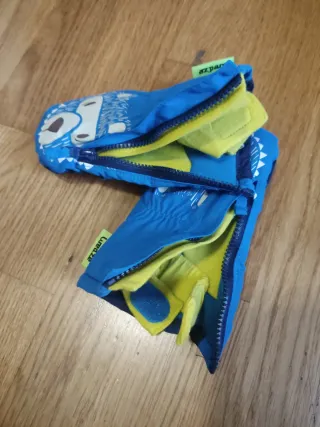 Pantalón de ski Söll infantil y manoplas