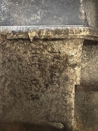 Caja de cambios manual HCF