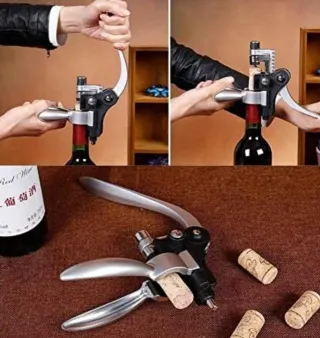 Set vino de Sacacorchos de palanca CORKSCREW