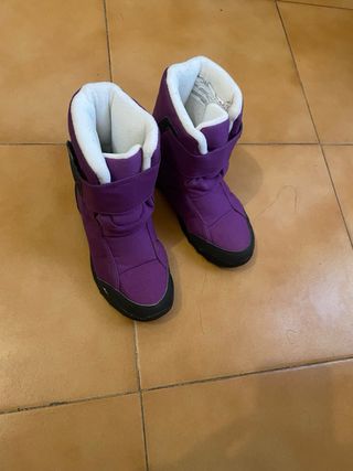 Botas Quechua Moradas Talla X