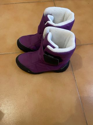 Botas Quechua Moradas Talla X