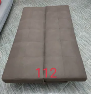 Sofá Cama convertible Clic-Clac Marrón Topo 3 Plaz