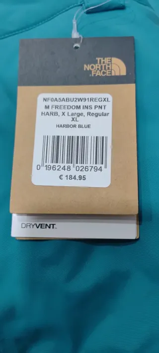 The North Face Pantalón Impermeable Talla xl