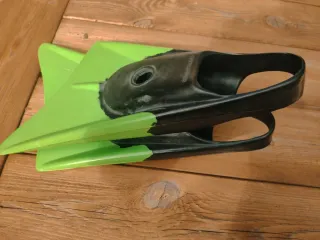 Aletas Bodyboard/Socorrismo Verdes