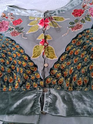 HALEBOB Camisa bordada mujer