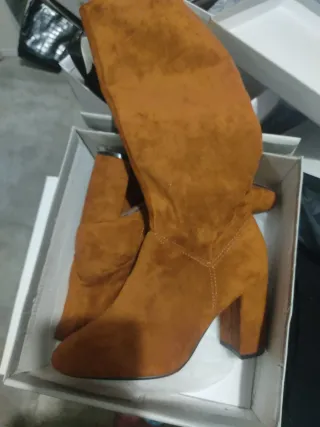 Botas altas marrones