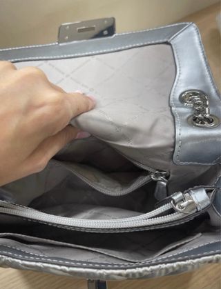 Bolso Michael Kors Plateado