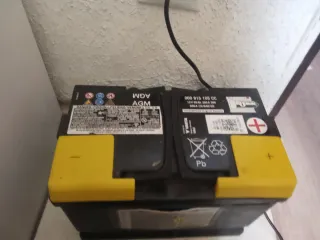 Batería Coche AGM 68Ah 380A VW