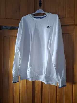 Sudadera Puma Blanca.