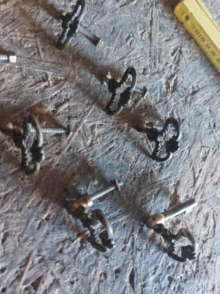 Set pomelli e chiave stile antico