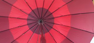 Paraguas Grande Rojo