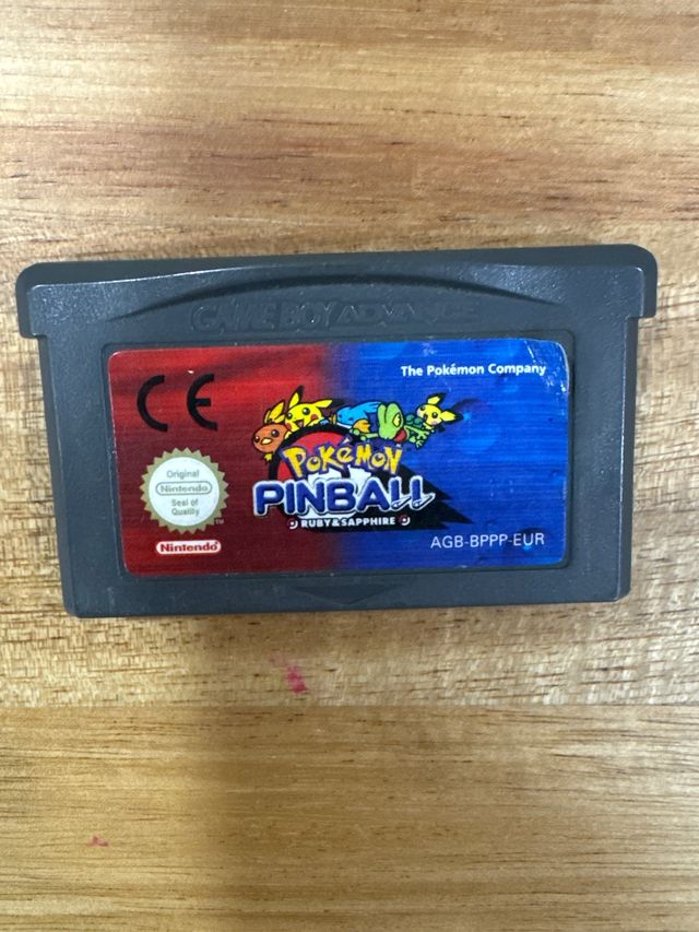 Pokémon Pinball Ruby & Sapphire GBA