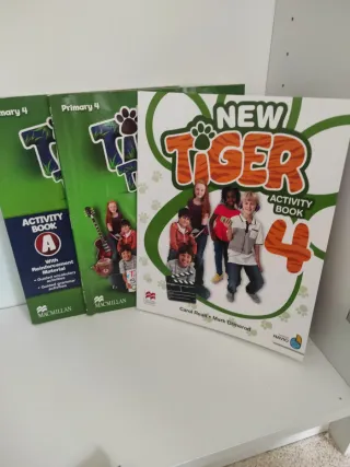 Libro de texto - Inglés - NEW TIGER 4 Ab Pk