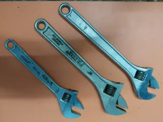 Juego de 3 llaves inglesas ajustables