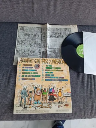 Lote Vinilos Apartate Ke Piso Mierda