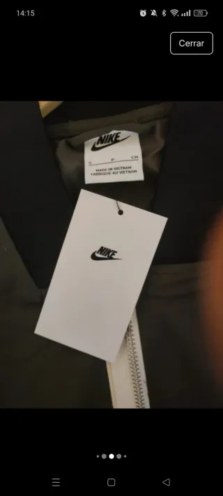 Chaqueta Bomber Nike Hombre