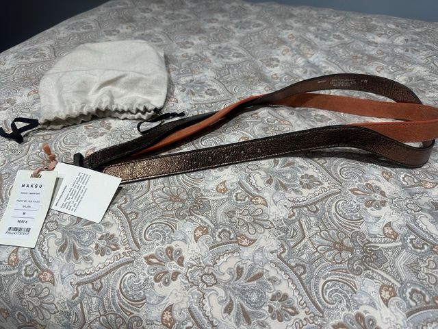 Cinturón Maksu Talla M Nuevo con Etiqueta