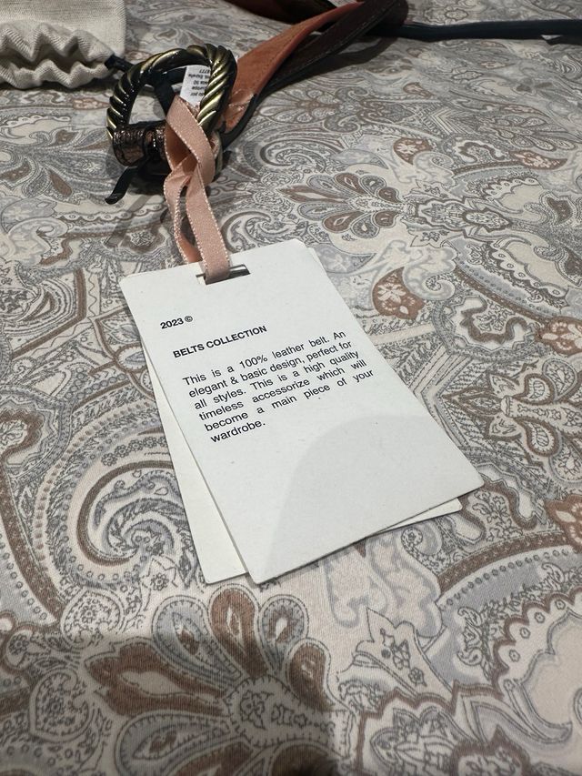 Cinturón Maksu Talla M Nuevo con Etiqueta