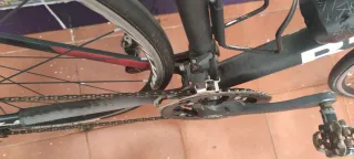 Bicicleta de carretera B'TWIN horquilla de carbono