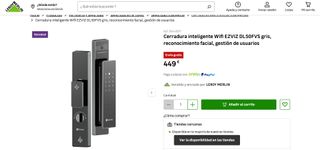 Cerradura Inteligente NUEVA Reconocimiento Facial