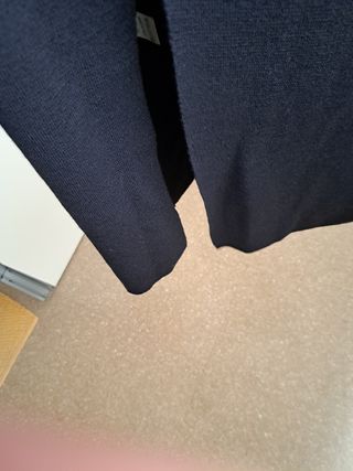 GLIV Elegante Vestido de Lana con Mangas Transpare