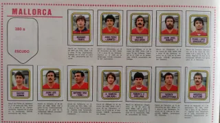 FÚTBOL 82 CROMOS RECORTADOS PANINI