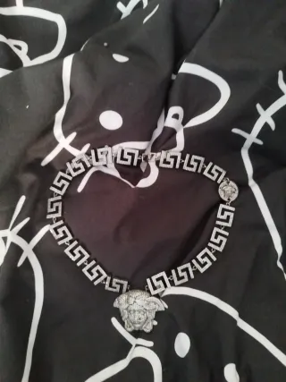 Collar Versace Plata Circonita Edición Limitada