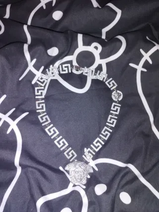 Collar Versace Plata Circonita Edición Limitada