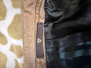 Abrigo hombre caramelo, tela de lana muy suave