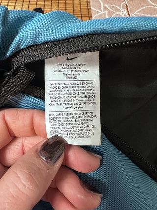 Mochila Nike Azul 3 compartimentos