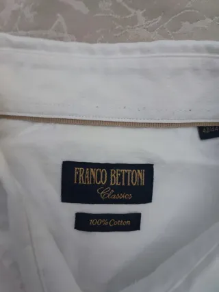 Camicia Franco Bettoni Cotone Tg 43/44