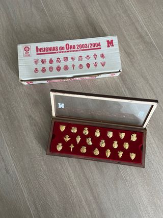 Insignias de Oro Primera División Fútbol