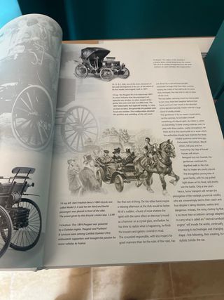 la historia de la evolución del coche