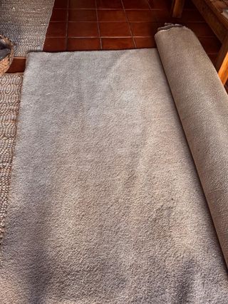 Alfombra Ikea Hueso Casi Nueva