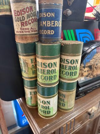 Cilindros Fonográficos Edison Antiguos 13 unds