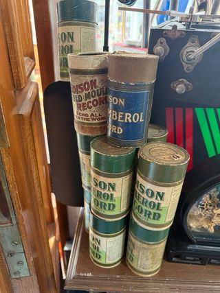 Cilindros Fonográficos Edison Antiguos 13 unds