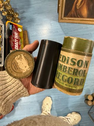 Cilindros Fonográficos Edison Antiguos 13 unds