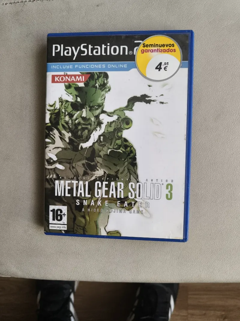 Imagen de Metal Gear Solid 3 PS2