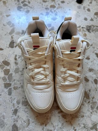 Zapatillas Fila Beige/Blanco