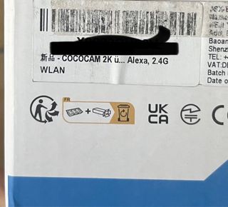 Cámara Seguridad COCOCAM 2K Wifi Alexa