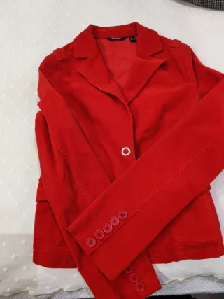 Chaqueta Mango Roja